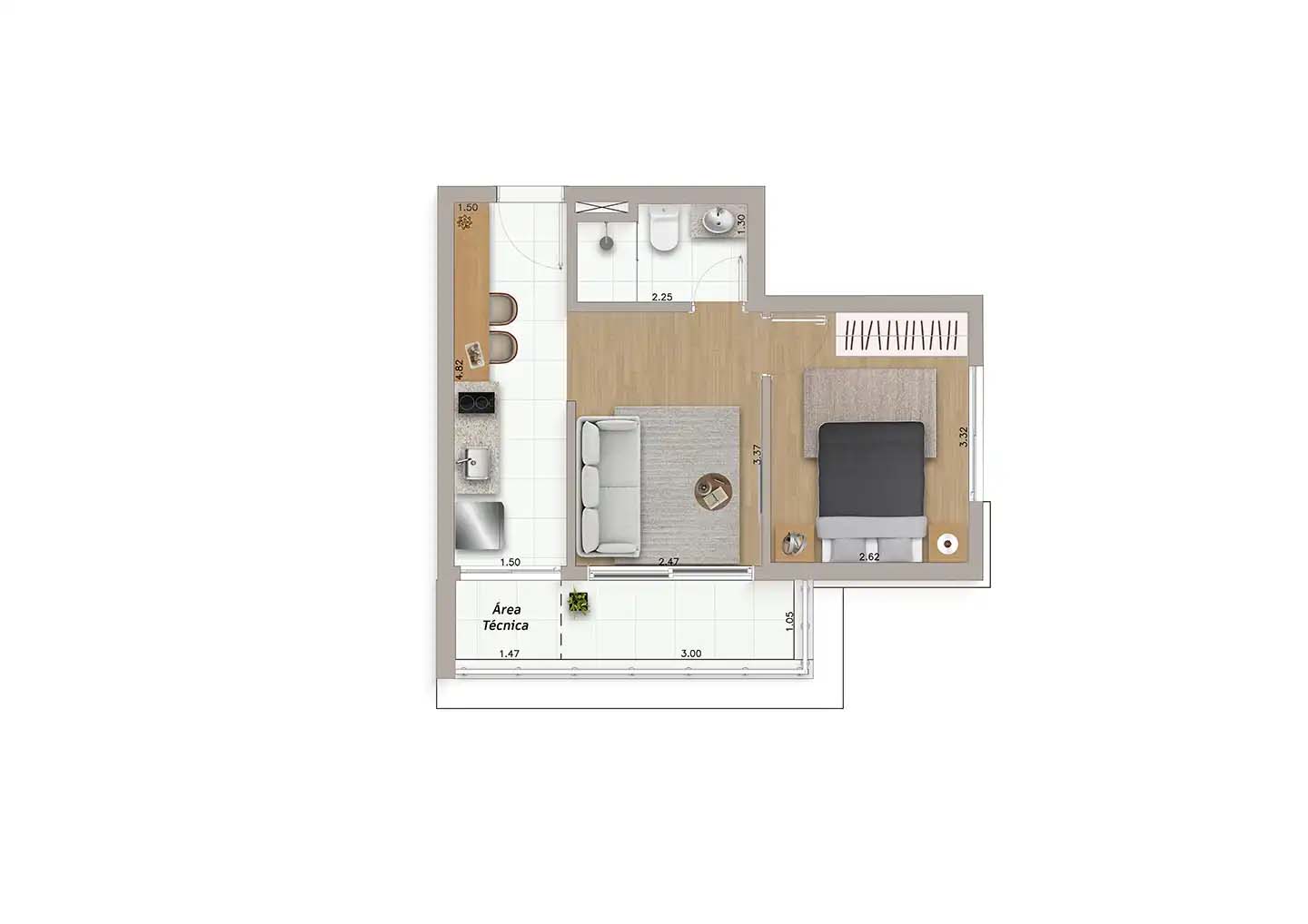 Planta 19º andar - Final 3