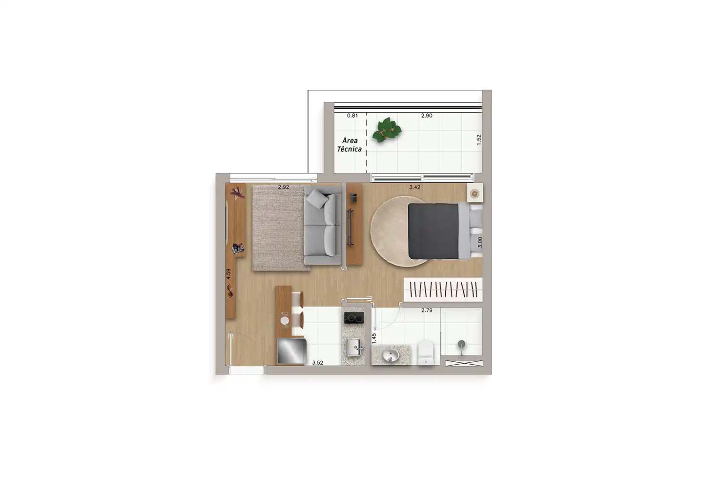 Planta 19º andar - Final 6